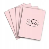 Dekoratorstwo - Brystol Karton A3 20Ark 20 Różowy Jasny Protos - miniaturka - grafika 1