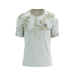 COMPRESSPORT Koszulka biegowa PERFORMANCE SS T-SHIRT sugar/camo print - Koszulki sportowe męskie - miniaturka - grafika 1