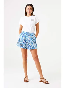 Garcia Koszulka w kolorze białym - Koszulki i topy damskie - miniaturka - grafika 1