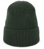 Czapki damskie - Bawełniana wywijana czapka Virrat drobno pleciona unisex cz23307-2 - miniaturka - grafika 1