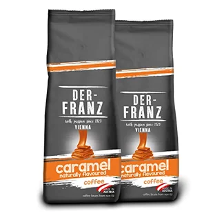 Der-Franz 45212 Kawa mielona o smaku karmelowym 2 opakowanie 500 g - Kawa - miniaturka - grafika 1
