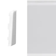 Listwy przypodłogowe - Arbiton Zakończenie prawe do listwy MACK (2 sztuki) biały mat - miniaturka - grafika 1