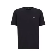 Koszulki męskie - BOSS T-shirt męski na taśmie, ciemnoniebieski, M - miniaturka - grafika 1