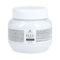 Maski do włosów - KALLOS PLEX BOND BUILDER Maska do włosów z białkiem roślinnym i kompleksem peptydów 270ml - miniaturka - grafika 1