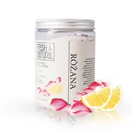 Kosmetyki do kąpieli - Fresh&Natural RÓŻANA sól do kąpieli z różą i cytryną - miniaturka - grafika 1