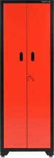 YATO SZAFKA WARSZTATOWA WYSOKA DWUDRZWIOWA Z 3 PÓŁKAMI WYMIARY SZAFY 660 X 457 X 2000mm YT-08931 - Pozostałe wyposażenie warsztatu - miniaturka - grafika 8