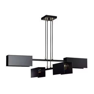 Emibig Tolos lampa wisząca 4-punktowa czarna 633/4 633/4 - Lampy sufitowe - miniaturka - grafika 1