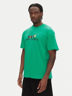 Volcom T-Shirt Bob Moleema A4312554 Zielony Loose Fit - Koszulki męskie - miniaturka - grafika 1
