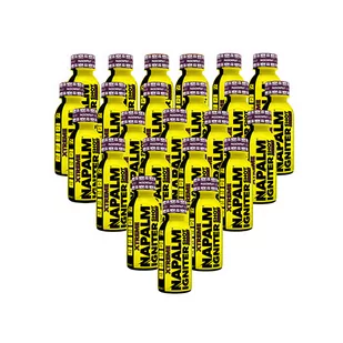 FITNESS AUTHORITY Xtreme Napalm Igniter Juice Shot - 24x 120ml - Passion Fruit | 24szt. - Shoty i żele - Spalacze tłuszczu - miniaturka - grafika 1