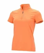 Koszulki jeździeckie - Schockemohle Koszulka treningowa damska SPAlissa SS24 - mandarin - miniaturka - grafika 1