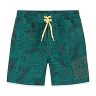 Kąpielówki dla chłopców - Tuc Tuc Chłopięce majtki do pływania z dżunglami, zielone, 4 lata - miniaturka - grafika 1