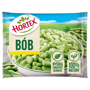 Hortex Bób 450 g - Mrożonki warzywne i owocowe - miniaturka - grafika 1