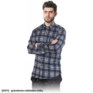 INNY Koszula Flanelowa Ochronna Kfgnym 112L244 - Odzież robocza - miniaturka - grafika 1