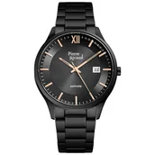 Zegarki męskie - Zegarek Męski Pierre Ricaud P97262.B1R4Q czarny - miniaturka - grafika 1