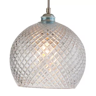 EBB & FLOW Rowan lampa wisząca, srebrna Ø 22cm - Lampy sufitowe - miniaturka - grafika 1