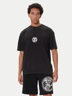 Koszulki męskie - HUGO T-Shirt Dwresto 50542366 Czarny Regular Fit - miniaturka - grafika 1