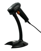 Czytniki kodów kreskowych - Skaner kodów kreskowych z podstawką i przewodem RS232 automatyczny HD29A - miniaturka - grafika 1
