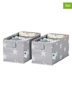 Pudła i pojemniki do przechowywania - STORE IT Organizery (2 szt.) w kolorze szarym - 15 x 15 x 30 cm - miniaturka - grafika 1