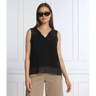 DKNY Bluzka | Regular Fit - Bluzki damskie - miniaturka - grafika 1