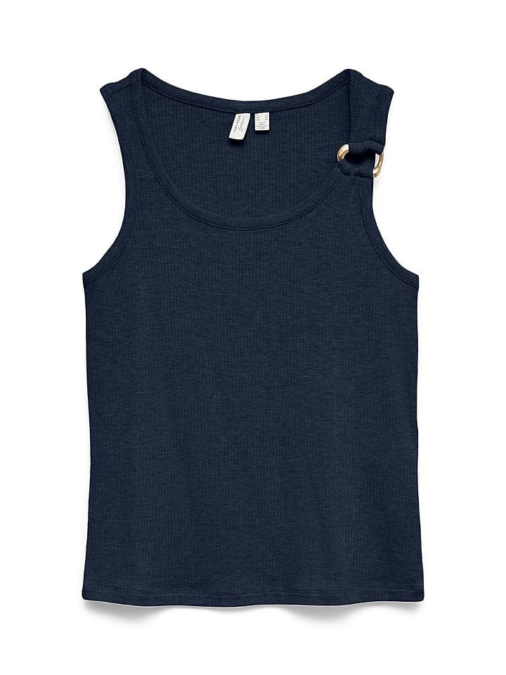 Vero Moda Top w kolorze granatowym