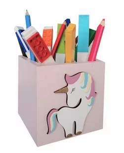 Przybornik na kredki JEDNOROŻEC - Przyborniki na biurko - miniaturka - grafika 1