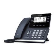 Telefony stacjonarne - Telefon stacjonarny YEALINK SIP-T53C VoIP 2x RJ45 1000Mb/s wyświetlacz PoE USB - miniaturka - grafika 1