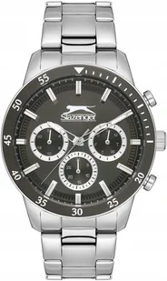 Zegarek Zegarek męski SLAZENGER SL.09.2260.2.04 stalowy fashion na prezent - Zegarki męskie - miniaturka - grafika 1