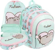 Zestawy szkolne - Zestaw szkolny plecak Kotek Pusheen Miętowy - miniaturka - grafika 1