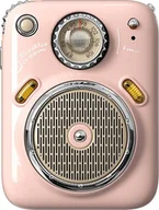 Głośniki przenośne - Głośnik Divoom Beetles-FM różowy (2020101236889211154) - miniaturka - grafika 1