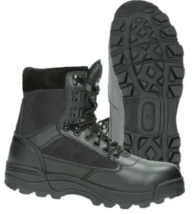Buty Taktyczne BRANDIT Tactical Thinsulate Czarne  50 - Odzież taktyczna i umundurowanie - miniaturka - grafika 1