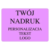 Akcesoria do pakowania - Etykieta Twój Nadruk Fioletowa 70X50Mm 20 Szt. - miniaturka - grafika 1