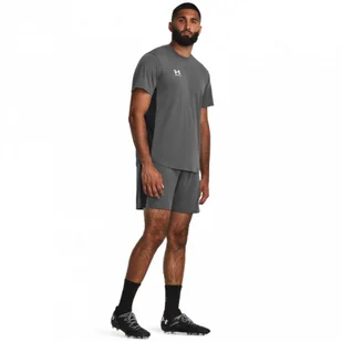 Męskie spodenki treningowe Under Armour UA M's Challenger Knit Short - granatowe - UNDER ARMOUR - Spodnie sportowe męskie - miniaturka - grafika 1