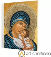 Ikony i obrazy sakralne - Matka Boża - obraz ikona na płótnie - miniaturka - grafika 1