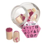 Scrapbooking - Aladine Stempelki w słoju, floryda - miniaturka - grafika 1