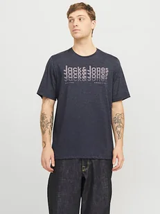 Jack & Jones Koszulka w kolorze antracytowym - Koszulki męskie - miniaturka - grafika 1