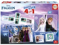 Puzzle - Educa, Puzzle, Kraina Lodu (Super zestaw 4 w 1), 25/50 el. - miniaturka - grafika 1