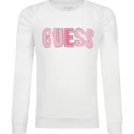 Bluzy dla dziewczynek - Guess Bluza | Regular Fit - miniaturka - grafika 1