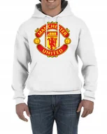 Bluzy męskie - Bluza Z Kapturem Manchester United Prezent M 0164 - miniaturka - grafika 1