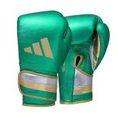 Rękawice bokserskie - Adidas Speed 501 Zielony/Złoty - Waga: 12 OZ - miniaturka - grafika 1