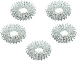 Pierścienie Yin srebrne - zestaw 5 szt. - pierścienie su jok - lekkie i poręczne, idealne do masażu palców (D060S) - Meble i wyposażenie gabinetów medycznych Pierścienie Yin srebrne - zestaw 5 szt. - pierścienie su jok - lekkie i poręczne, idealne do masażu palców (D060S) - Meble i wyposażenie gabinetów medycznych - miniaturka - grafika 1