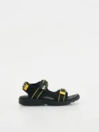 Buty dla chłopców - Reserved - Sandały Bad Badtz-Maru - czarny - miniaturka - grafika 1