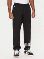 Spodnie sportowe męskie - adidas Spodnie dresowe Neuclassics JC9903 Czarny Loose Fit - miniaturka - grafika 1