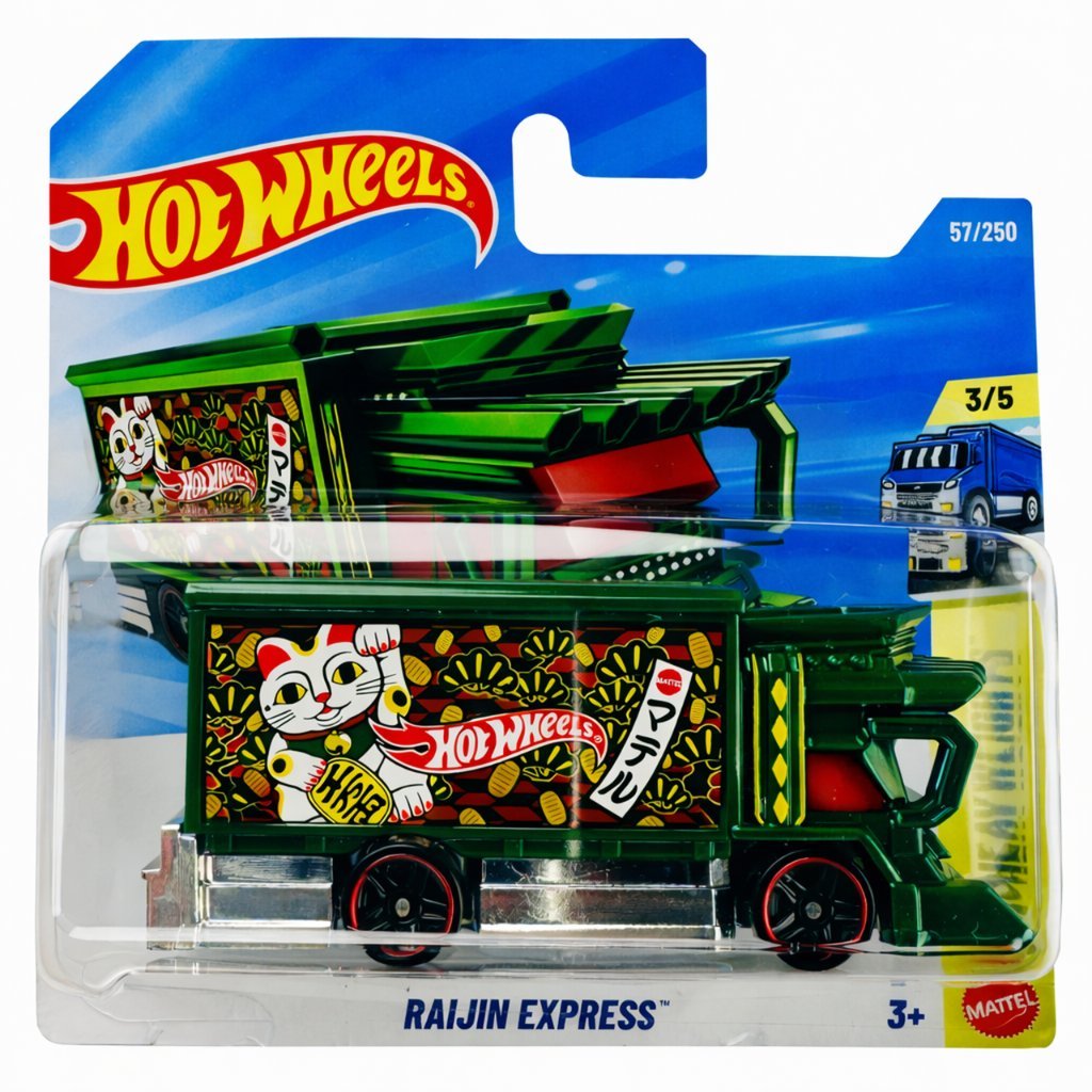 Mattel Hot Wheels 1:64 RAIJIN EXPRESS - JJJ27