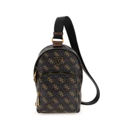 Nerki - Męska Saszetka na ramię GUESS VEZZOLA ECO MINI BACKPACK HMEVZLP3468-BOC – Brązowy - miniaturka - grafika 1