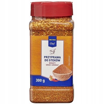 METRO Chef Przyprawa do Steków 300 g – Aromatyczna Mieszanka Przypraw