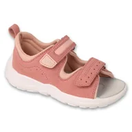Buty dla dziewczynek - Befado obuwie dziecięce 721X025 różowe - miniaturka - grafika 1