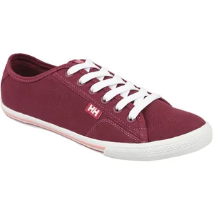Buty Helly Hansen Oslofjord Canvas W 10836-655 czerwone - Trampki damskie - miniaturka - grafika 1