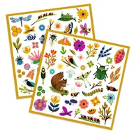 Szkolne artykuły papiernicze - Naklejki W ogrodzie – Djeco - miniaturka - grafika 1