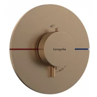 Baterie podtynkowe - HANSGROHE 15559140 ShowerSelect Comfort S Bateria termostatyczna, podtynkowa Brąz Szczotkowany - miniaturka - grafika 1