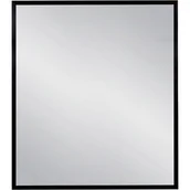 Lustra - Lustro łazienkowe prostokątne 70x80 cm czarna rama - miniaturka - grafika 1